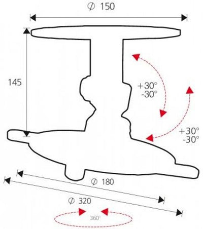 ITB OM06080 Soffitto supporto per proiettore [OM06080]