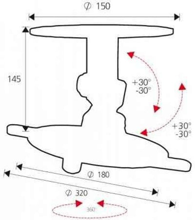 ITB OM06080 Soffitto supporto per proiettore [OM06080]