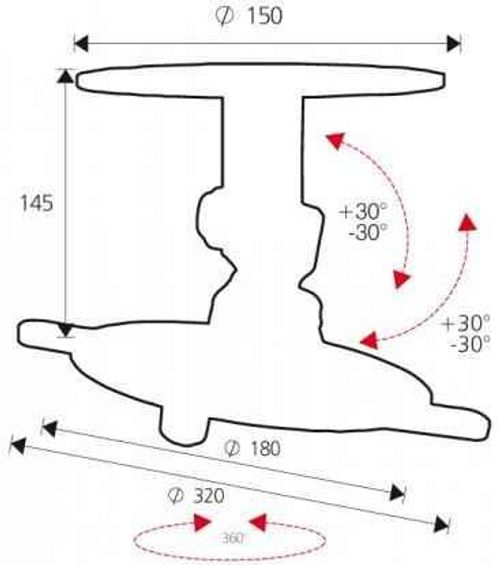 ITB OM06080 Soffitto supporto per proiettore [OM06080]