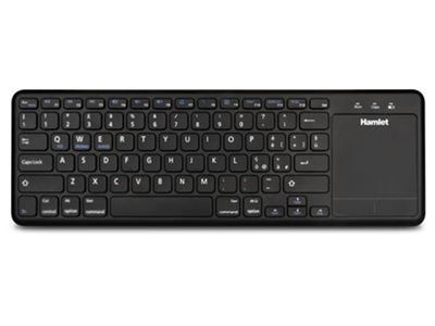 Hamlet XKK400ITA tastiera TV RF Wireless QWERTY Italiano Nero [XKK400ITA]