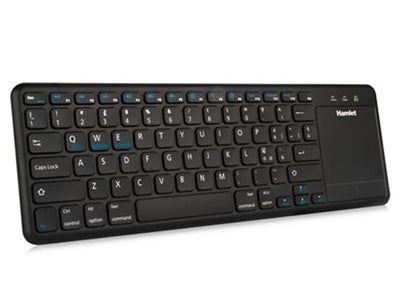 Hamlet XKK400ITA tastiera TV RF Wireless QWERTY Italiano Nero [XKK400ITA]