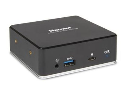 Hamlet HDKC-PD8000 replicatore di porte e docking station per laptop Cablato USB 3.2 Gen 1 (3.1 Gen 1) Type-C Nero [HDKC-PD8000]