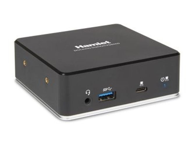 Hamlet HDKC-PD8000 replicatore di porte e docking station per laptop Cablato USB 3.2 Gen 1 (3.1 Gen 1) Type-C Nero [HDKC-PD8000]