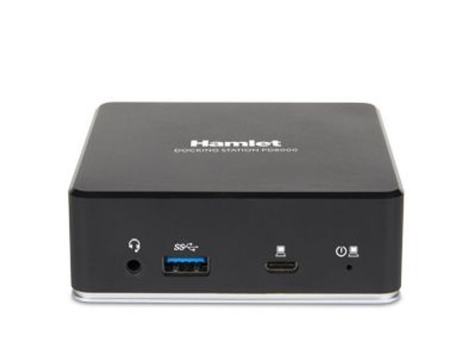 Hamlet HDKC-PD8000 replicatore di porte e docking station per laptop Cablato USB 3.2 Gen 1 (3.1 Gen 1) Type-C Nero [HDKC-PD8000]