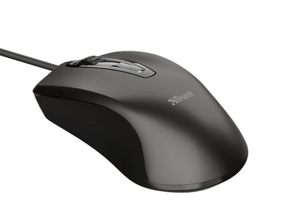 Trust Carve mouse Ufficio Ambidestro USB tipo A Ottico 1200 DPI [23733]