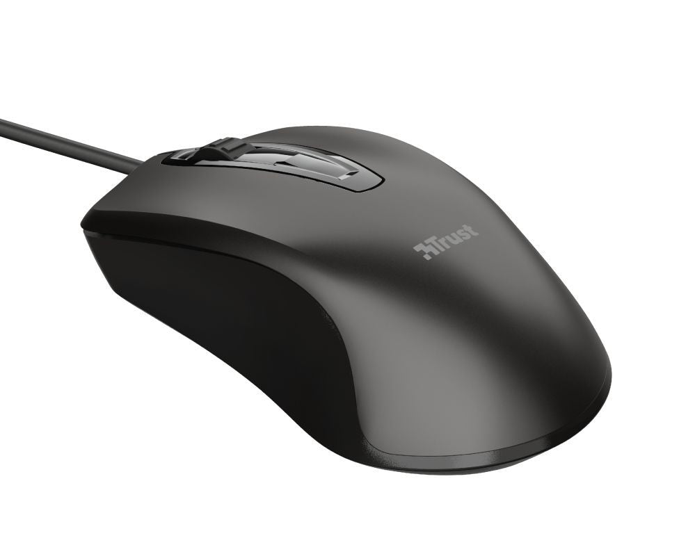 Trust Carve mouse Ufficio Ambidestro USB tipo A Ottico 1200 DPI [23733]
