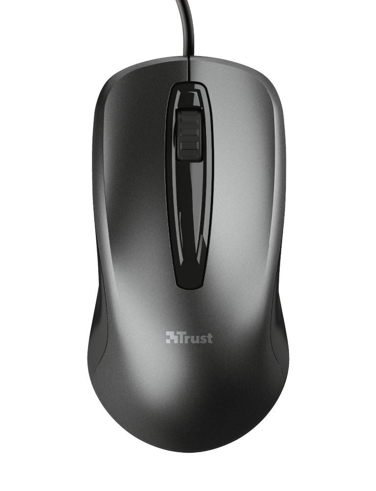 Trust Carve mouse Ufficio Ambidestro USB tipo A Ottico 1200 DPI [23733]