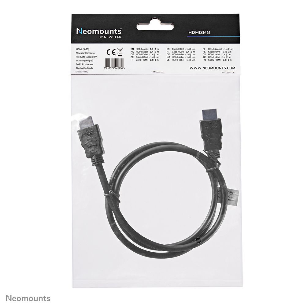 Neomounts HDMI3MM Cavo HDMI - 1 metri [HDMI3MM]