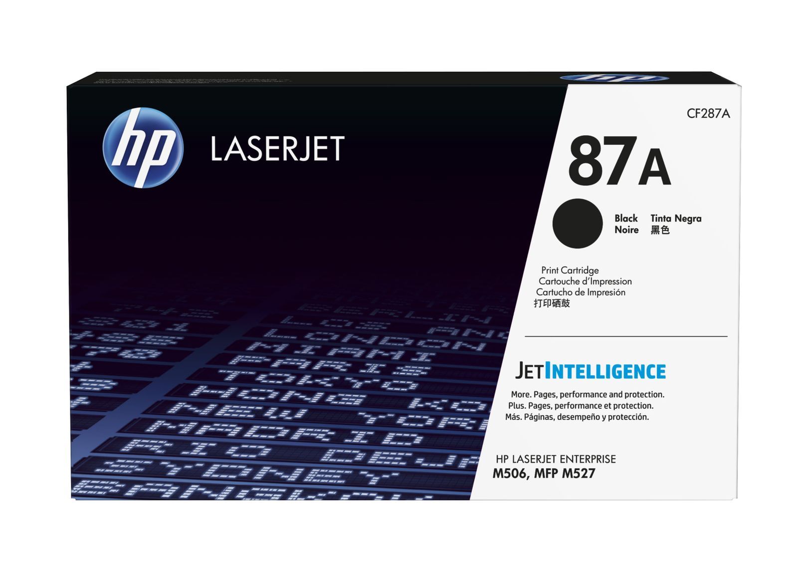 HP Cartuccia Toner originale nero LaserJet 87A [CF287A]