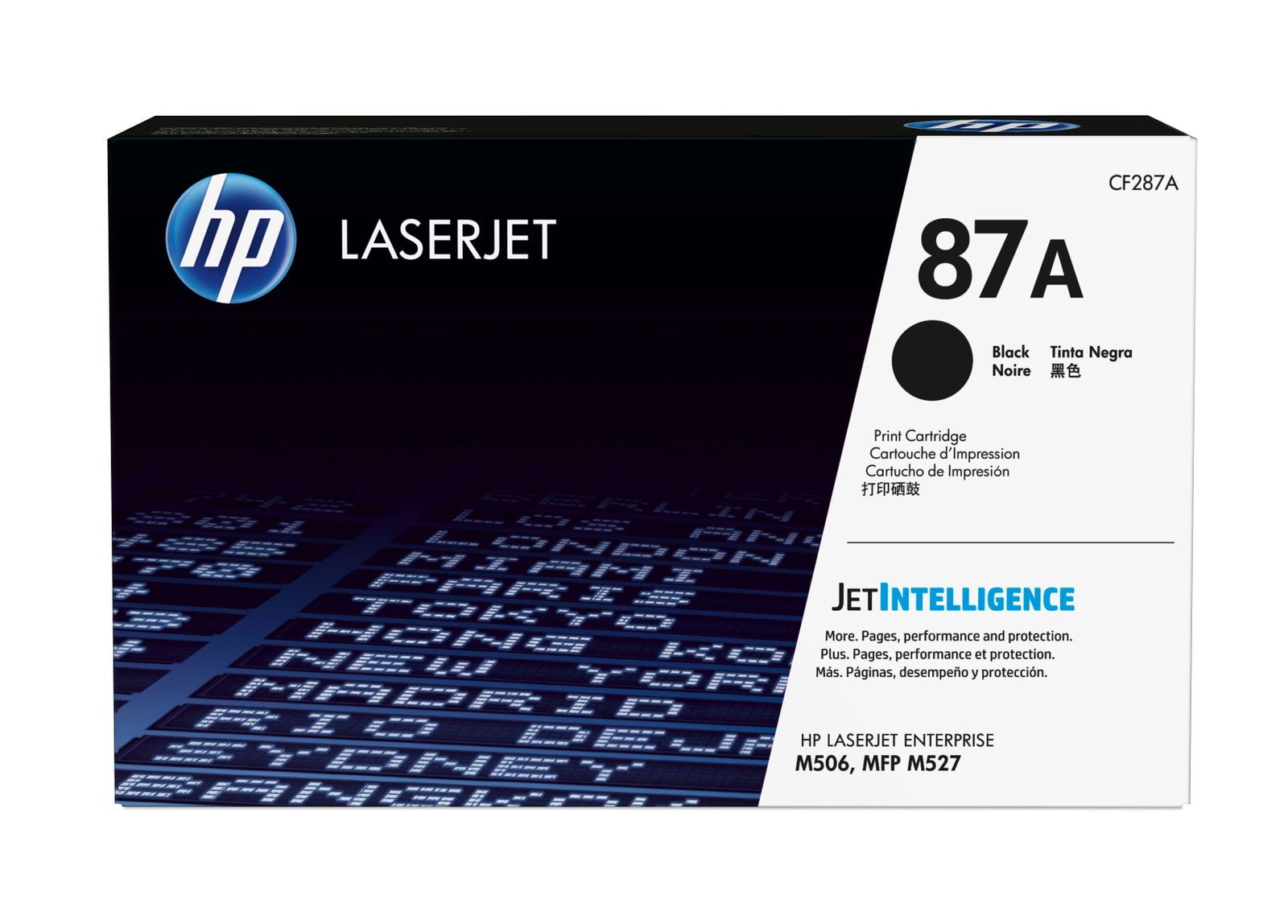 HP Cartuccia Toner originale nero LaserJet 87A [CF287A]