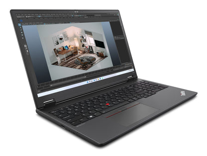 Lenovo ThinkPad P16v Intel Core Ultra 9 185H Workstation mobile 40,6 cm (16") WUXGA 32 GB DDR5-SDRAM 1 TB SSD NVIDIA RTX 3000 Ada Wi-Fi 6E (802.11ax) Windows 11 Pro Italiano Nero [21KX001SIX]
