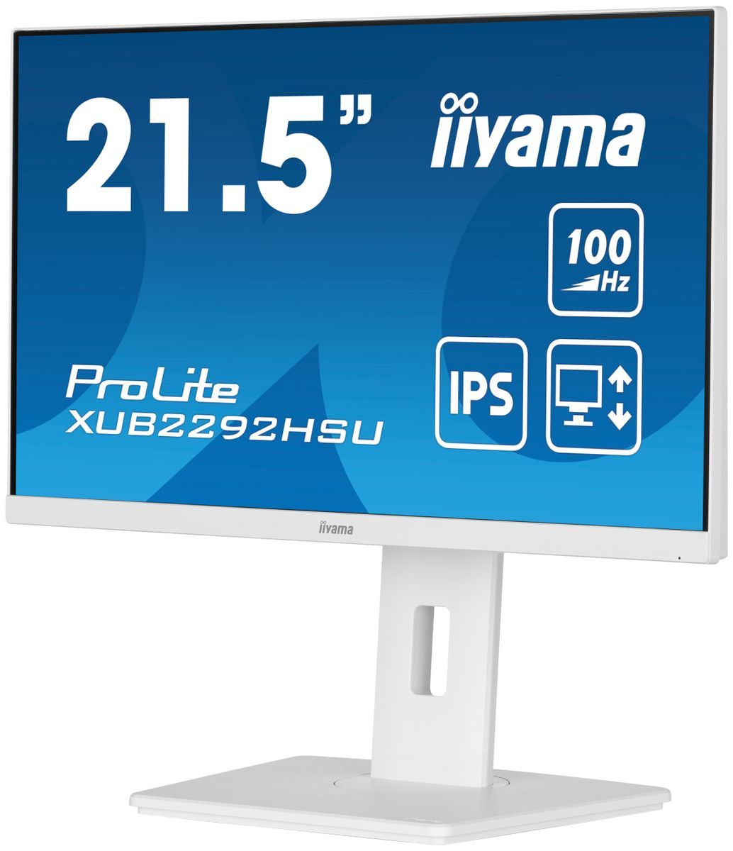iiyama ProLite XUB2292HSU-W6 Monitor PC 54,6 cm (21.5") 1920 x 1080 Pixel Full HD LED Bianco [XUB2292HSU-W6]