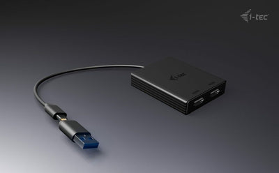 i-tec USB-A/USB-C Dual 4K/60 Hz HDMI Video Adapter [CADUAL4KHDMI]