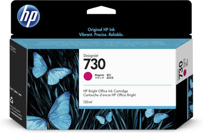 HP Cartuccia di inchiostro magenta DesignJet 730 da 130 ml [P2V63A]