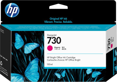 HP Cartuccia di inchiostro magenta DesignJet 730 da 130 ml [P2V63A]