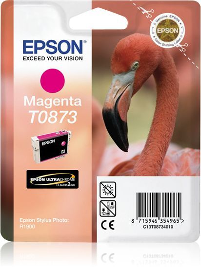 Epson Flamingo Cartuccia Magenta [C13T08734010]