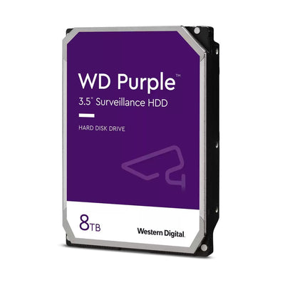 Western Digital Blue Purple disco rigido interno 8 TB 5400 Giri/min 256 MB 3.5" Serial ATA III [WD85PURZ]