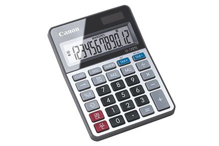 Canon LS-122TS calcolatrice Desktop Calcolatrice con display Grigio [2470C002]