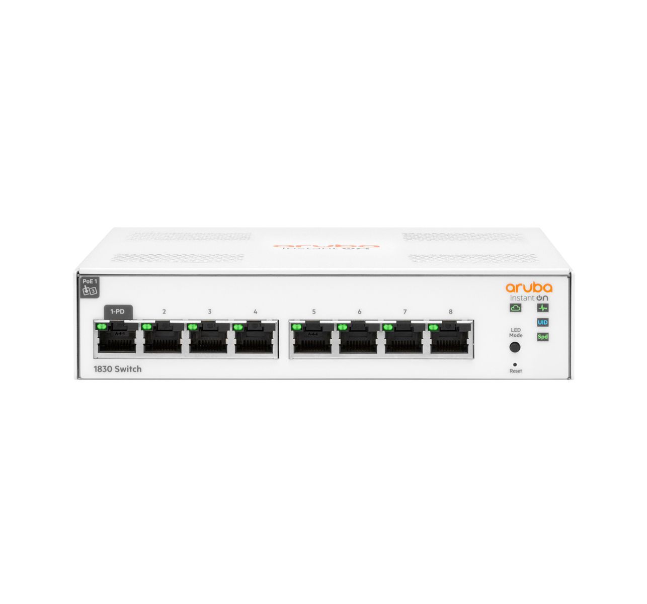 HPE Aruba Networking Networking Instant On Switch 8p Gigabit 1830 [JL810A#ABB]