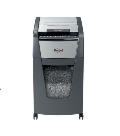 Rexel Optimum Auto+ 300X distruggi documenti Taglio a frammenti Nero, Grigio [2020300XEU]