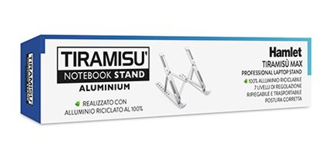 XTMS200A Tiramisù MAX Supporto Laptop Pieghevole in Alluminio 7 livelli [XTMS200A]