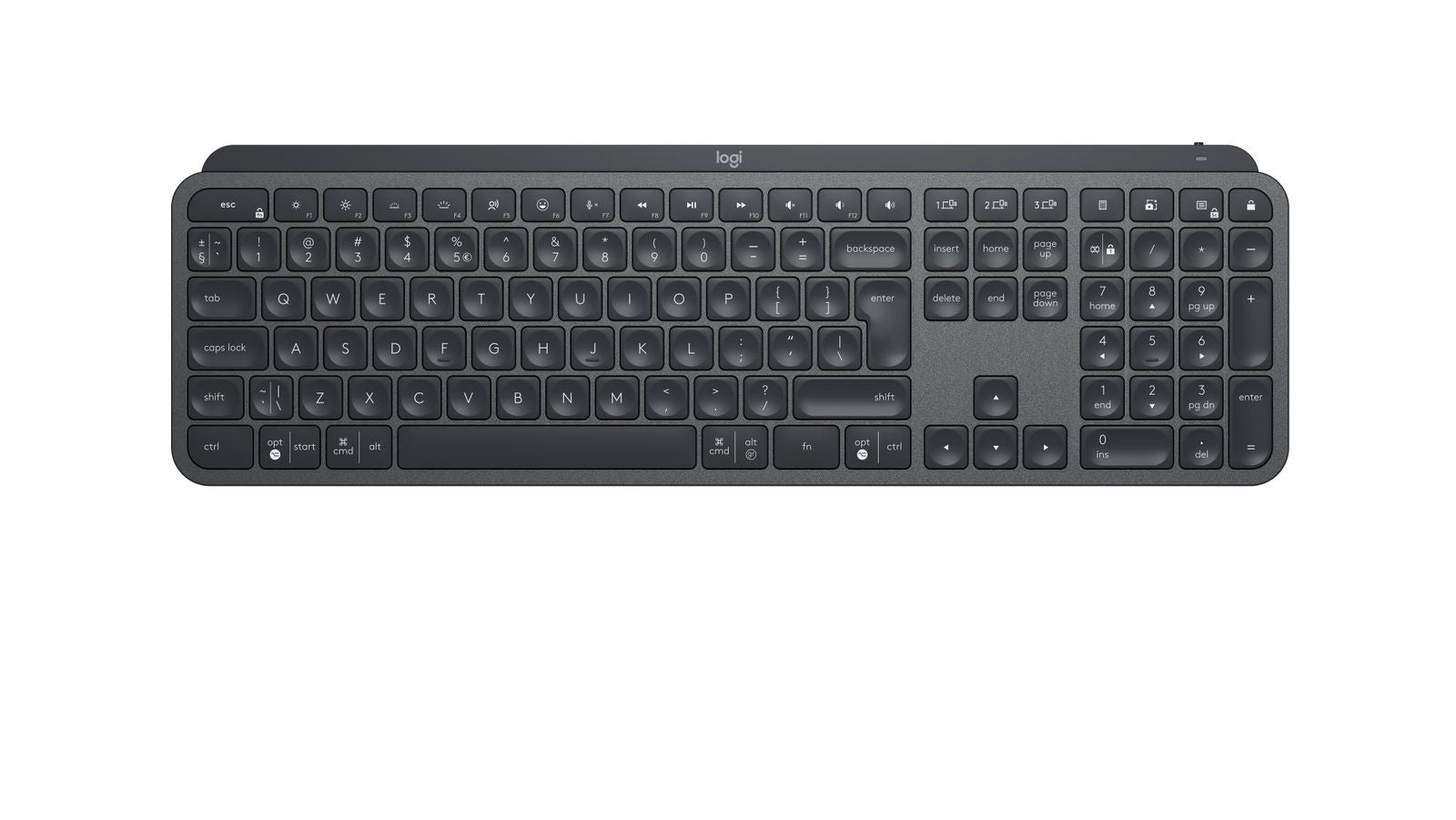 Logitech MX Master Keys for Business tastiera Ufficio Bluetooth Italiano Grafite [920-010247]