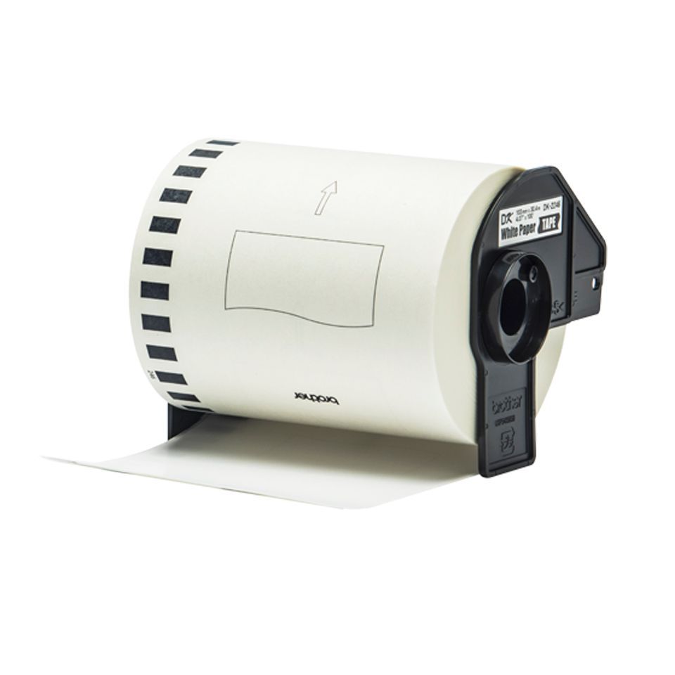 Brother DK-22246 nastro per etichettatrice Nero su bianco [DK22246]