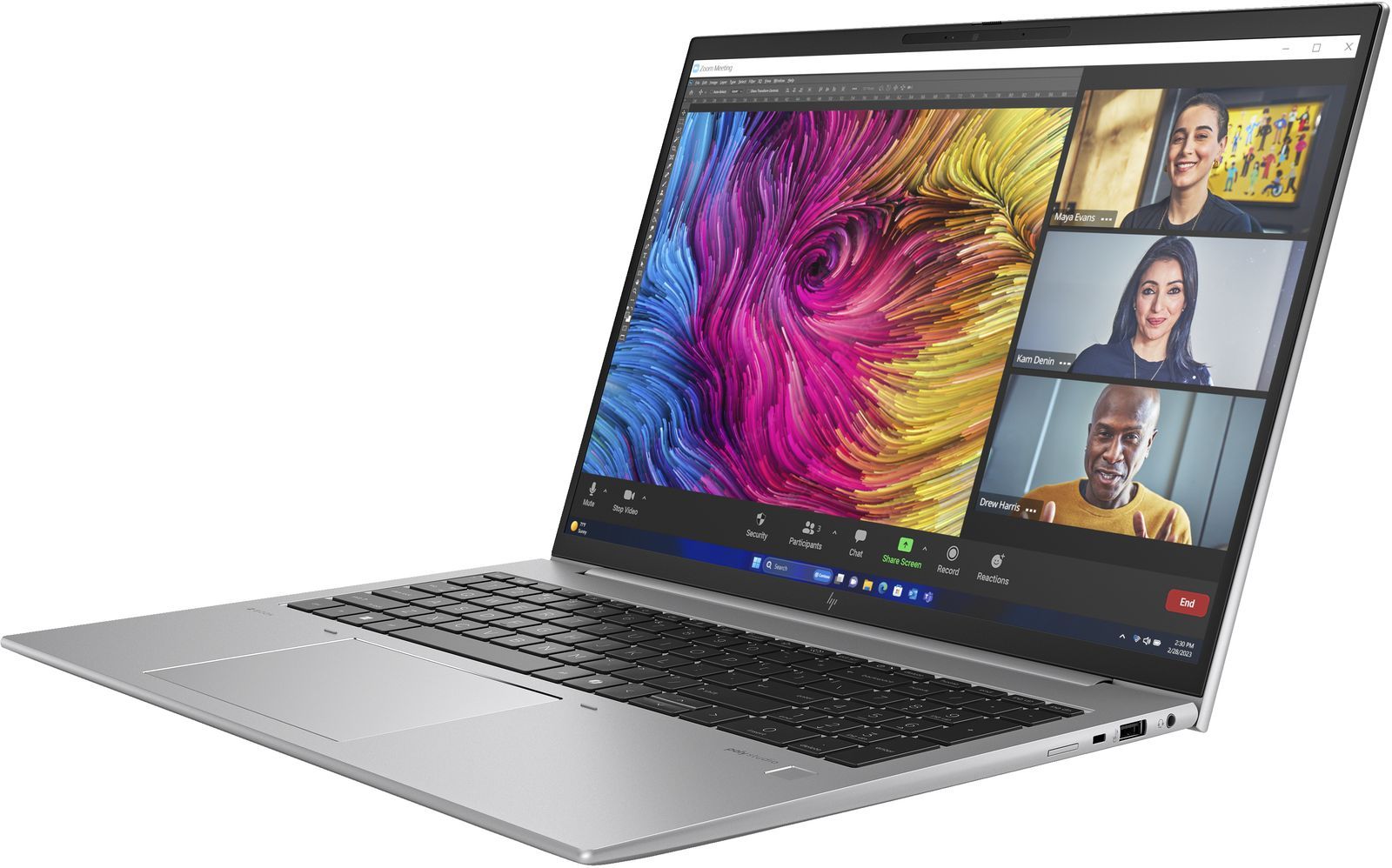 HP ZBook Firefly 16 G11 Intel Core Ultra 7 155H Workstation mobile 40,6 cm (16") WUXGA 16 GB DDR5-SDRAM 512 GB SSD NVIDIA RTX A500 Wi-Fi 6E (802.11ax) Windows 11 Pro Grigio [A3YZ9ET#ABZ]