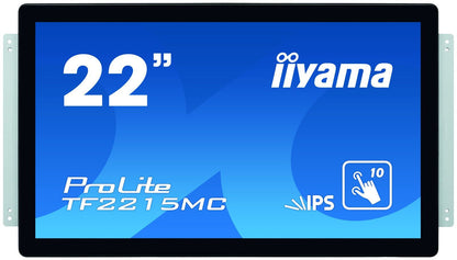 iiyama ProLite TF2215MC-B2 Monitor PC 54,6 cm (21.5") 1920 x 1080 Pixel Full HD LED Touch screen Multi utente Nero [TF2215MC-B2]