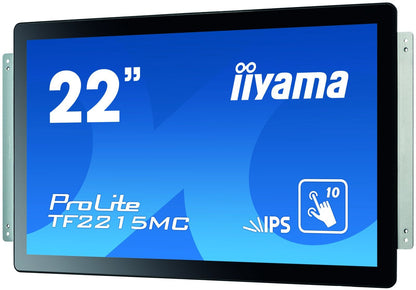 iiyama ProLite TF2215MC-B2 Monitor PC 54,6 cm (21.5") 1920 x 1080 Pixel Full HD LED Touch screen Multi utente Nero [TF2215MC-B2]