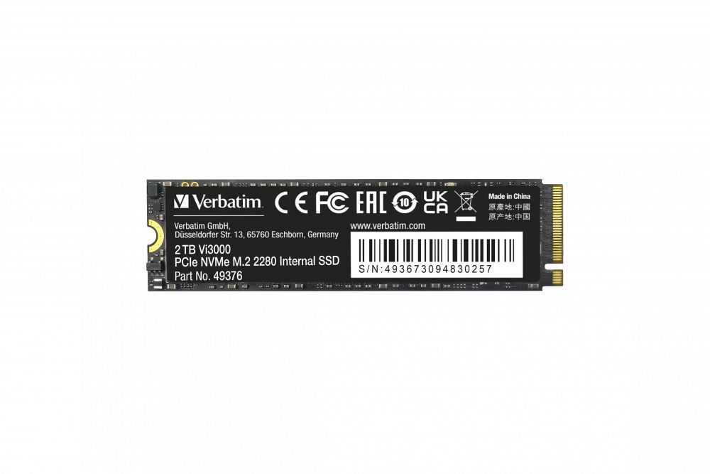 Verbatim Vi3000 M.2 2 TB PCI Express 3.0 NVMe [49376]