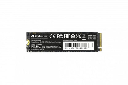 Verbatim Vi3000 M.2 2 TB PCI Express 3.0 NVMe [49376]