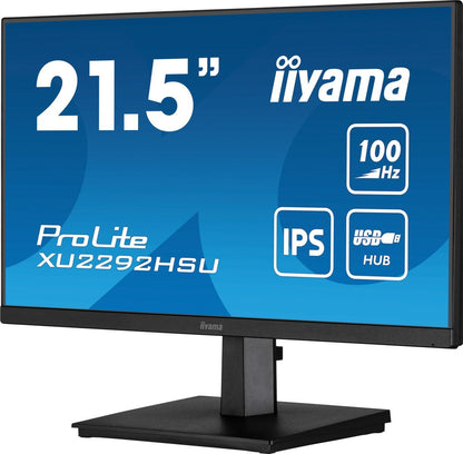 iiyama ProLite XU2292HSU-B6 Monitor PC 54,6 cm (21.5") 1920 x 1080 Pixel Full HD LED Nero [XU2292HSU-B6]