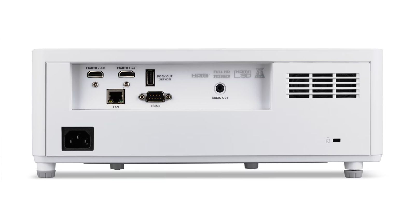 Acer Large Venue PL6520 Proiettore per grandi ambienti 6000 ANSI lumen DLP 1080p (1920x1080) Bianco [MR.JXH11.001]