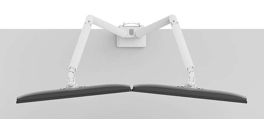 Neomounts DS70-250WH2 Braccio per monitor 17-32" - molla a gas - Topfix - 180-stop [DS70-250WH2]