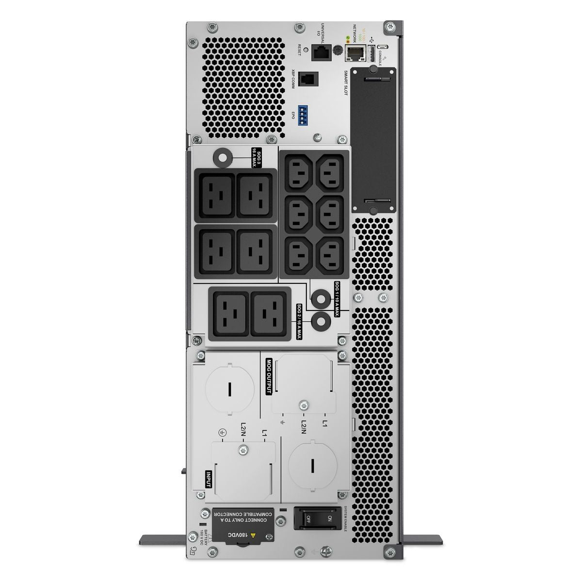 APC Smart-UPS Ultra On-Line Li-Ion SRTL8KRM4UI, 8KW, 4U Rack/Tower, 6xC13 & 6xC19, NMC [SRTL8KRM4UI]