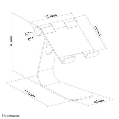 Neomounts DS15-050SL1 Supporto per tablet fino a 11" - pieghevole - universale [DS15-050SL1]