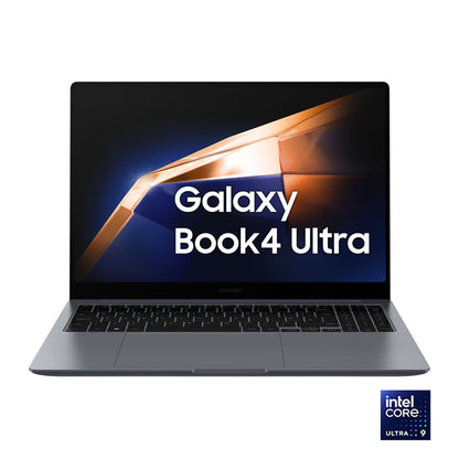 Samsung Galaxy Book4 Ultra Intel Core Ultra 9 185H Computer portatile 40,6 cm (16") Touch screen WQXGA+ 32 GB LPDDR5x-SDRAM 1 TB SSD NVIDIA GeForce RTX 4070 Wi-Fi 6E (802.11ax) Windows 11 Pro Grigio [NP964XGL-XG2IT]