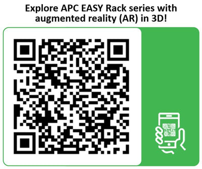 APC Easy Rack 24U Rack indipendenti Nero [ER6422]