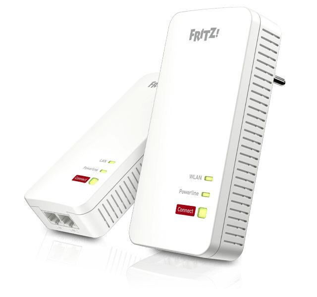 FRITZ!Powerline 1240 AX WLAN Set 1200 Mbit/s Collegamento ethernet LAN Wi-Fi Bianco 2 pz [20003038]