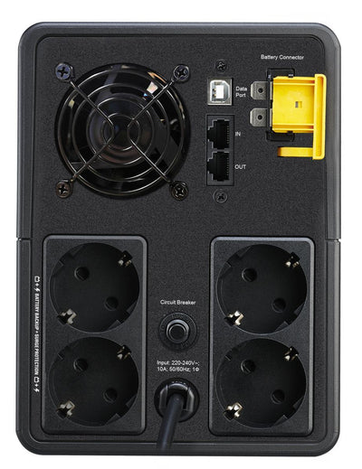 APC BX2200MI-GR gruppo di continuità (UPS) A linea interattiva 2,2 kVA 1200 W 4 presa(e) AC [BX2200MI-GR]