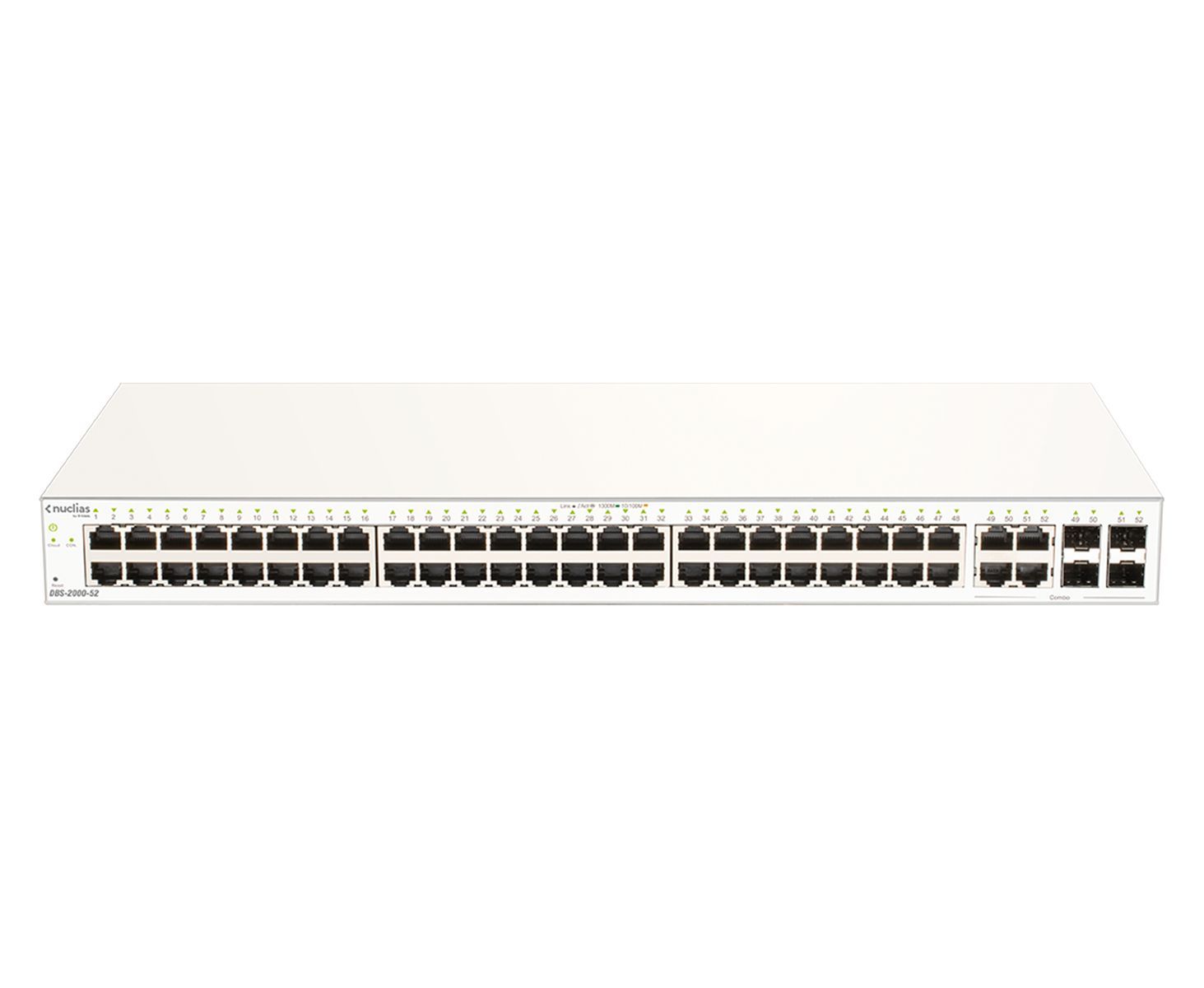 D-Link DBS-2000-52 switch di rete Gestito L2 Gigabit Ethernet (10/100/1000) Grigio [DBS-2000-52]