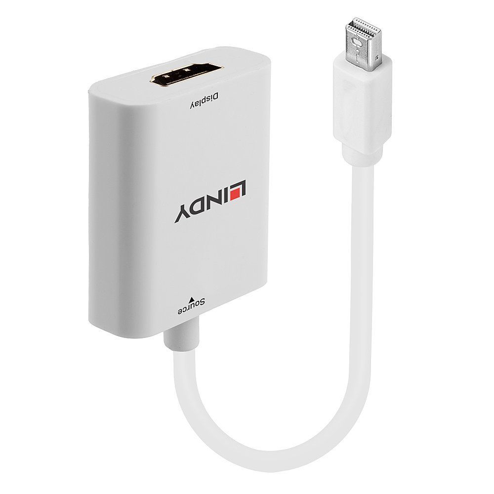 Lindy 41069 Mini-DisplayPort 1.2 HDMI Bianco cavo di interfaccia e adattatore [LINDY41069]