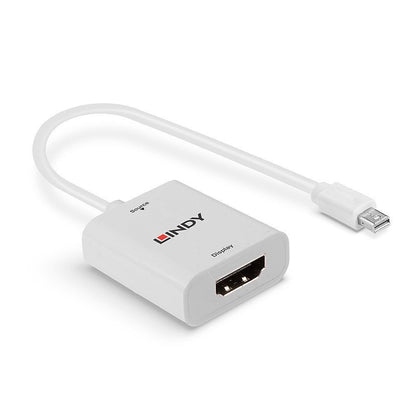 Lindy 41069 Mini-DisplayPort 1.2 HDMI Bianco cavo di interfaccia e adattatore [LINDY41069]