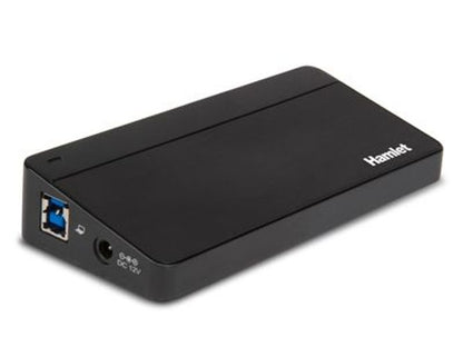 Hamlet XHUB70036 hub di interfaccia USB 3.2 Gen 1 (3.1 Gen 1) Type-B 5000 Mbit/s Nero [XHUB70036]