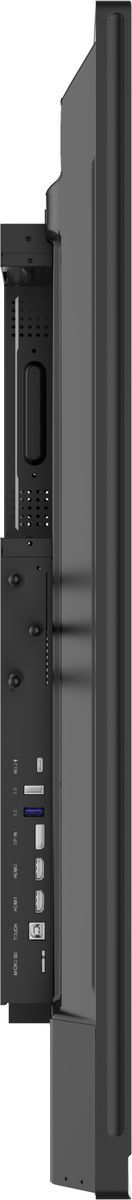 iiyama TE8613A-B1AG visualizzatore di messaggi Pannello piatto interattivo 2,17 m (85.6") Wi-Fi 450 cd/m 4K Ultra HD Nero Touch screen Processore integrato Android 18/7 [TE8613A-B1AG]