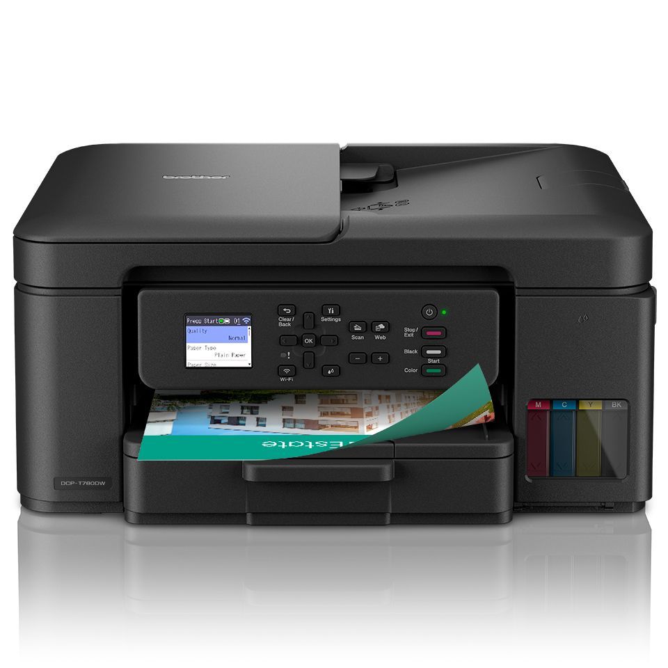 MULTIFUNZIONE 3 IN 1 - INKJET A4 COLORE - 16IPM [DCPT780DWRE1]