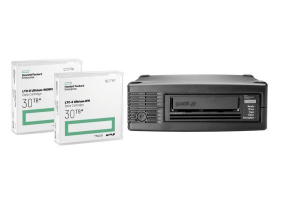 HPE LTO-8 Ultrium 30TB RW Data Cartridge Nastro dati vuoto 12 TB 1,26 cm [Q2078A]