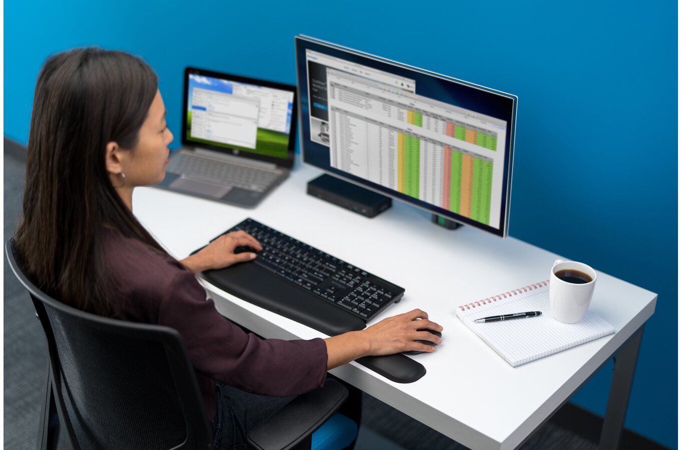 Kensington Poggiapolsi per tastiere standard ErgoSoft [K52799WW]