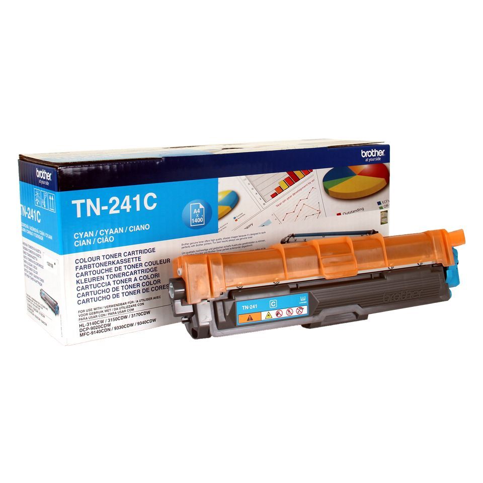 Brother TN-241C cartuccia toner 1 pz Originale Ciano [TN241C]